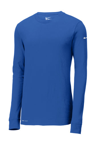 Nike Dri-FIT Cotton/Poly Long Sleeve Tee NKBQ5230